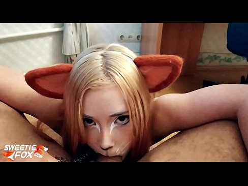 ❤️ Кіцуне ковтає член і кончить в рот Шлюхи на uk.quizfarmature.ru ❌